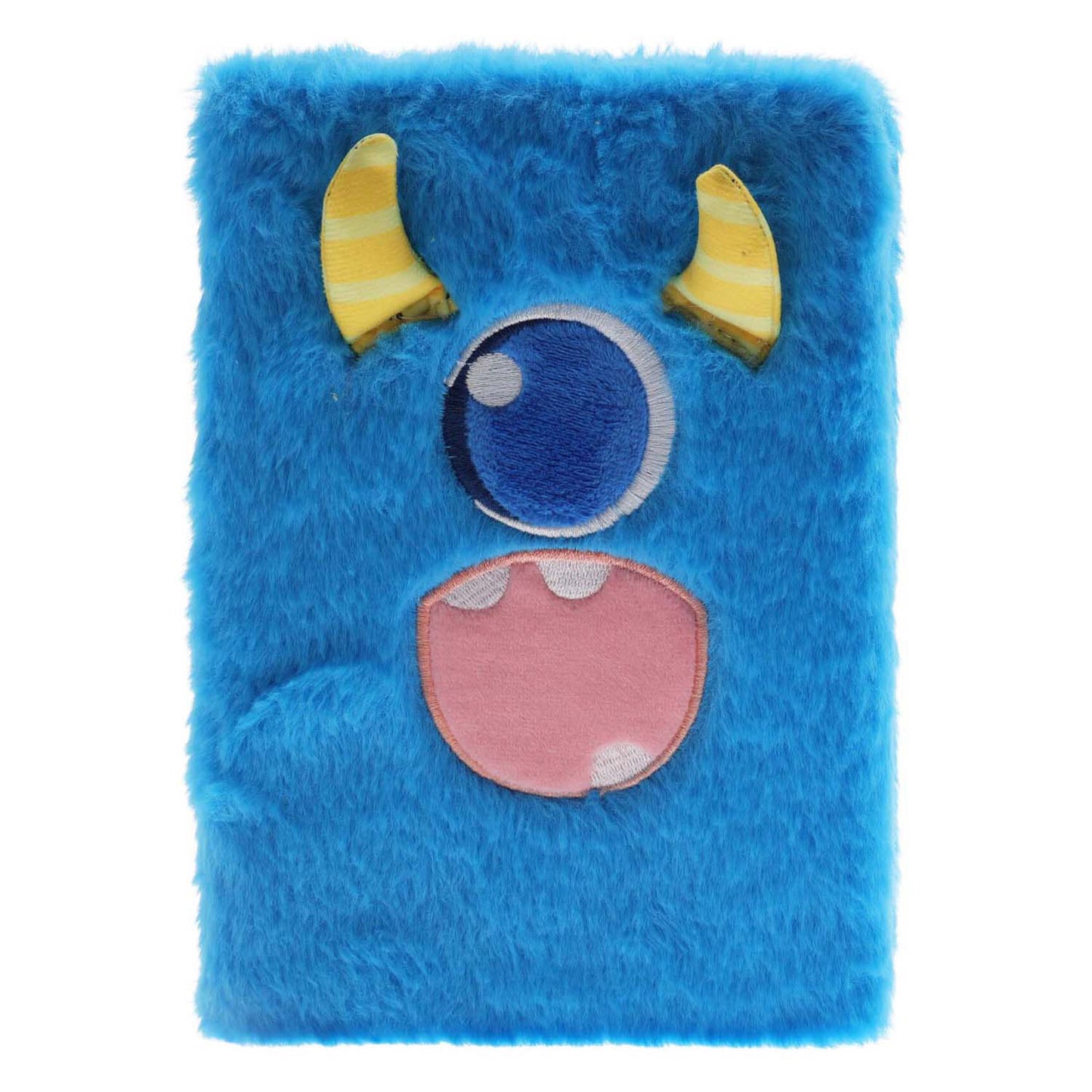 Monstruo de felpa de cuaderno