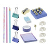 Stationery Set Gold Purple, 22dlg.