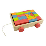Carrello a blocchi di legno, 20dlg. - afbeelding 1