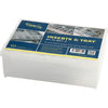 Caja empotrable Raaco, tamaño ba7-2, h: 80 mm, tamaño 218x79 mm, 2 piezas 1 caja