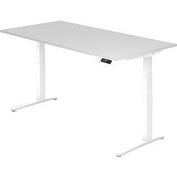 Bach sit-stand desk hammerer vxbhm2e w ww white 2000 mm x 1000 mm x 720 mm