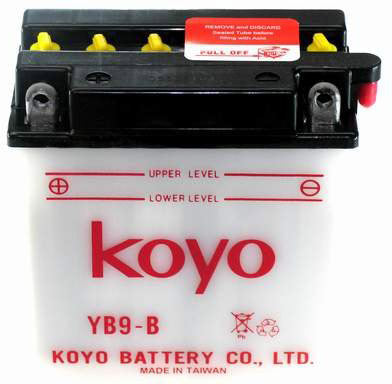 Batteria per bordi YB-9-B (13,5 x 14 x 7,5 cm)