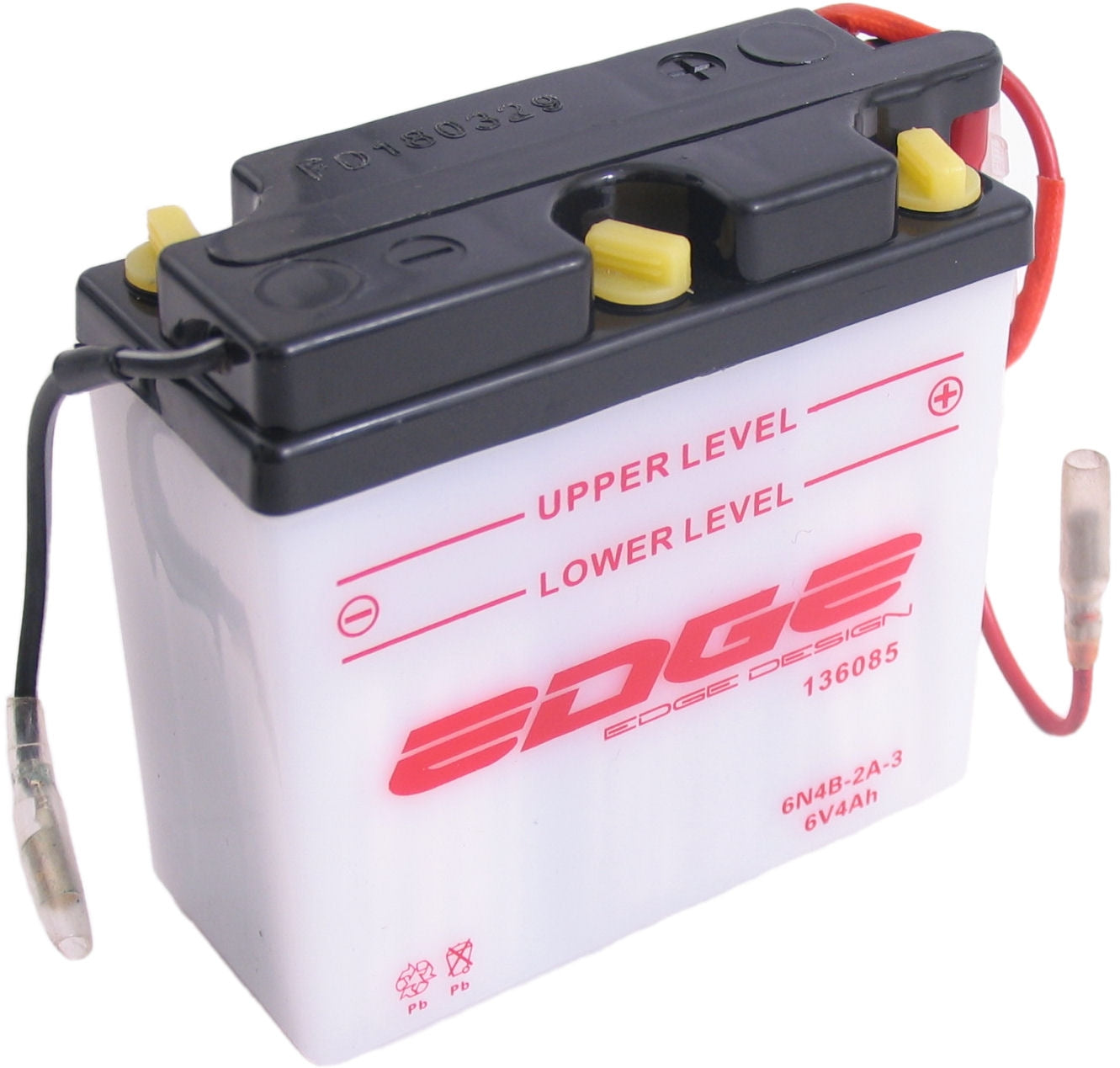 Batería de borde 6N4B-2A-3 DT RD-MX (10 x 10 x 4.5 cm)