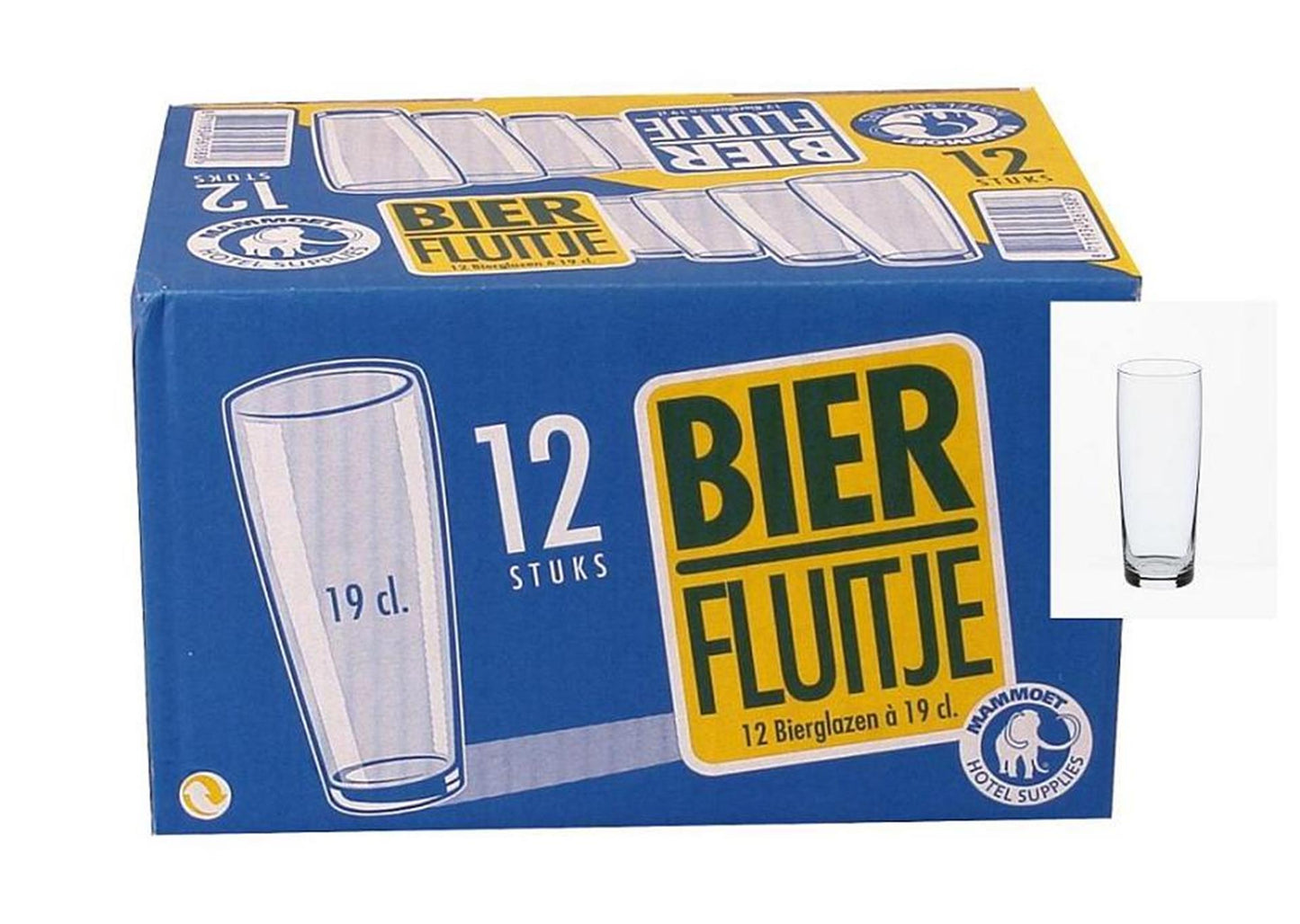 Fischietto da birra Mammoet budgetline 12 pezzi