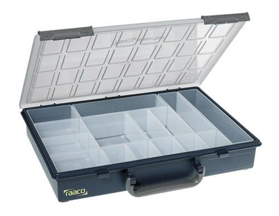 Raaco Range Box Assorter 55 4x8 con 15 insertos 136211