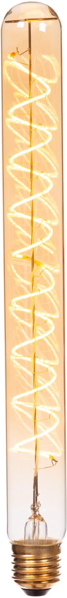 Lucide t32 - lámpara de incandescencia - ø 3,2 cm - led 3 stepdim (memoria) - e27 - 1x4,9w 2200k - ámbar