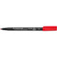 Bolígrafo staedtler lumocolor 317 fibra 1mm rojo resistente al agua