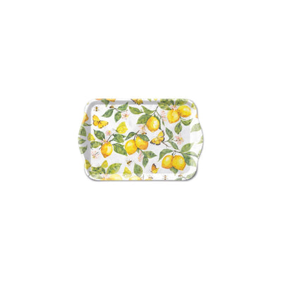 Vassoio Ambiente melamina 13x21 cm limoni freschi bianchi