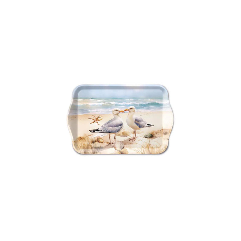 Vassoio Ambiente melamina 13x21cm gabbiani