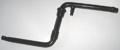 Manovella BMX in un unico pezzo nera