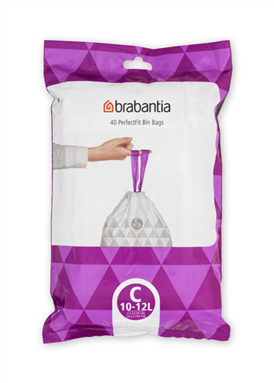 Brabantia bolsa de basura c 10-12ltr 40 bolsas
