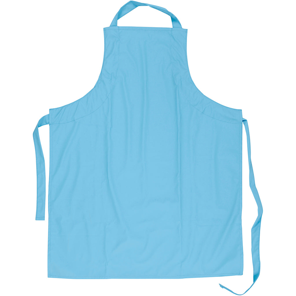 Kunstenaarsschort, l: 89 cm, b: 66 cm, afm m-xl cm, 1 stuk