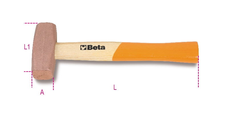Beta koper hamer 400gr 1385 26