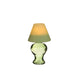 Ideas 4 seasons glas lamp amber voor theelichtje ã˜9 h.16 cm soft green
