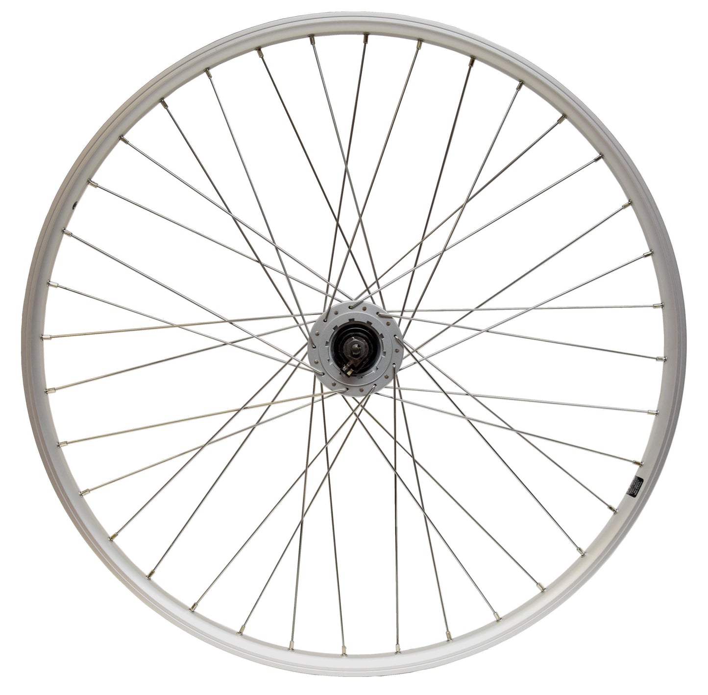 Shimano cordo rueda delantera 28 21-622 nexus rodillo freno dinamo 2.4w plata