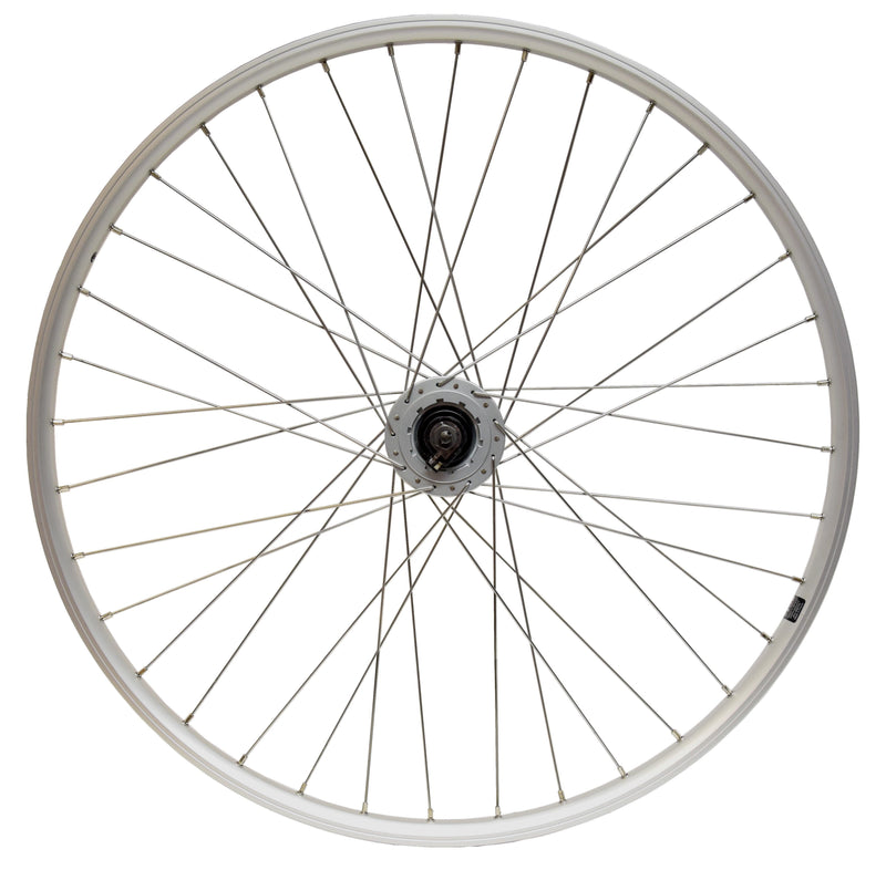 Shimano cordo rueda delantera 28 21-622 nexus rodillo freno dinamo 2.4w plata