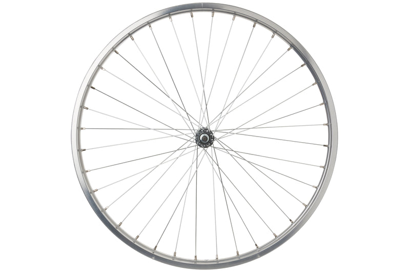Rueda delantera Cordo 26x1 3 8 22-590 eje macizo radios acero inoxidable cromado