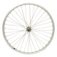 Cordo ruota anteriore 26 19-559 asse massiccio raggi in acciaio inox argento