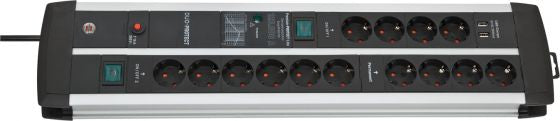 Brennenstuhl Premium-Protect-line 120.000A Duo Presa 14-V
