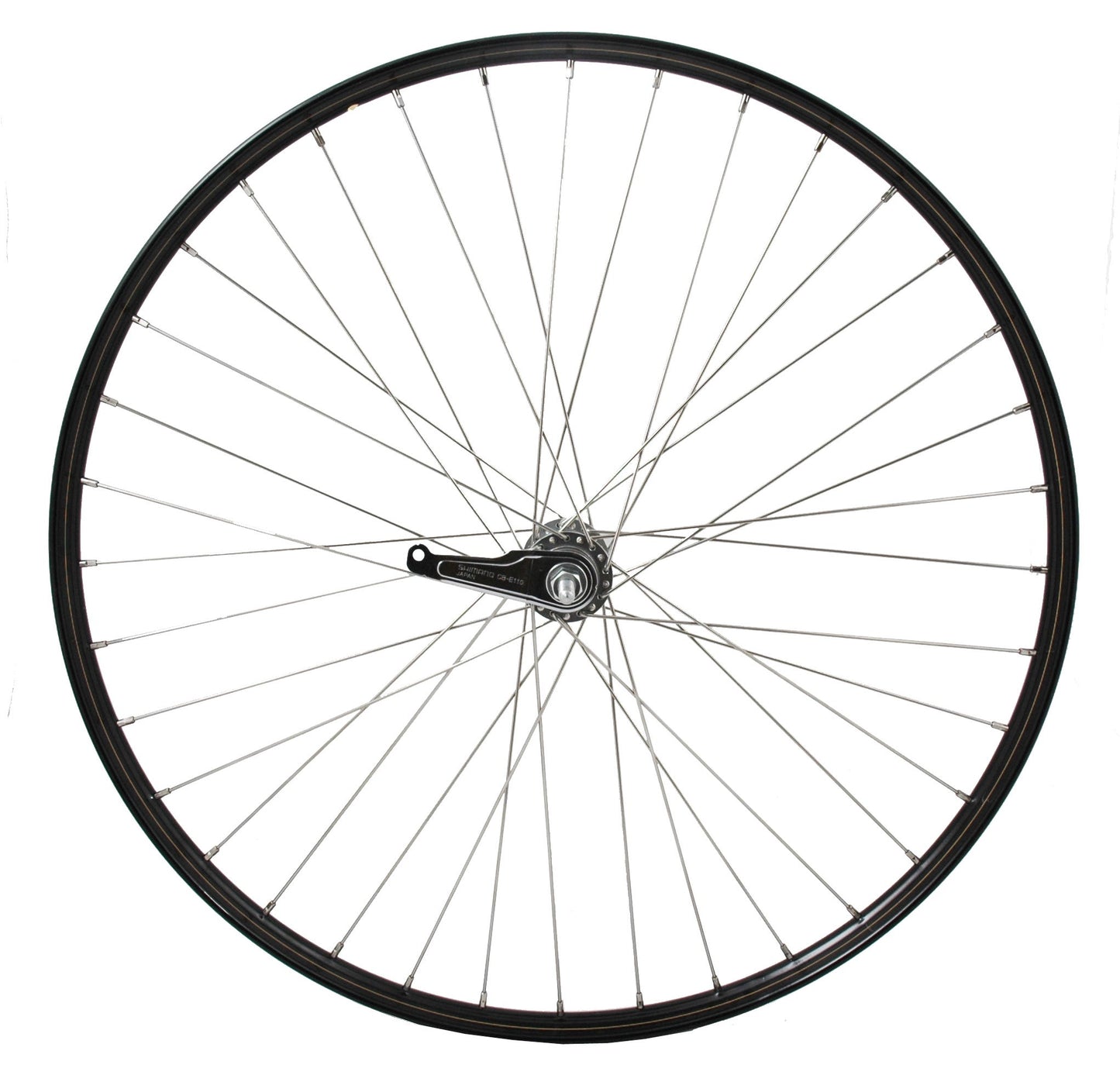 Shimano cordo achterwiel 28 1 2 22-635 remnaaf rvs spaak zwart