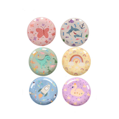 Juego de platos de melamina 21cm - 12 uds.