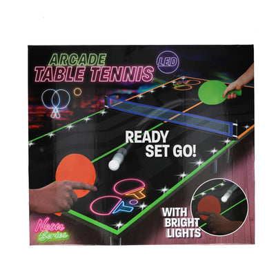 Giocattolo tenero tenero da tavolo da tennis con illuminazione a LED 100x50 cm