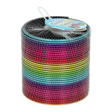Trapveer in regenboogkleuren - 10cm - afbeelding 2
