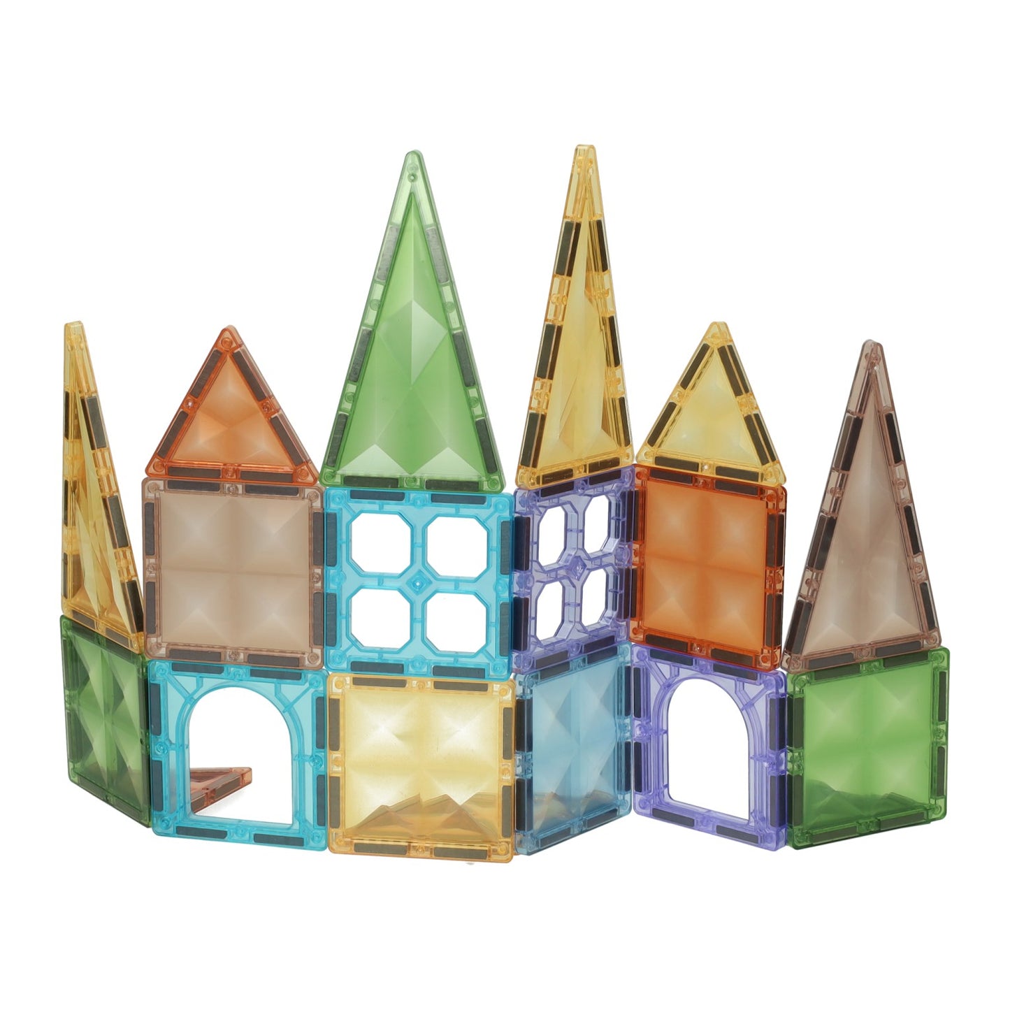 Magnetic building blocks 5 shapes - 20 pcs.