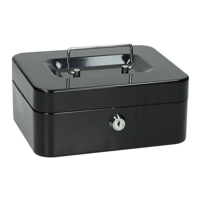 Caja metálica con cerradura - 20x16x9cm