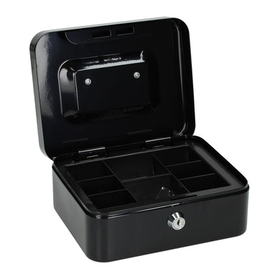 Caja metálica con cerradura - 20x16x9cm