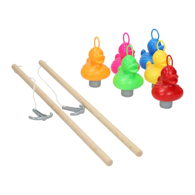 Juego de atrapar patos con 6 patos.