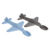 Set cucchiaini per bebè aeroplano - 2 pezzi.