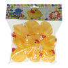 Patitos de goma 6x5,5x4cm - 10 uds.