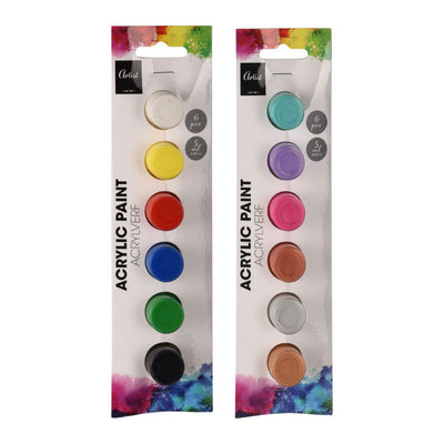 Set colori acrilici 6 colori