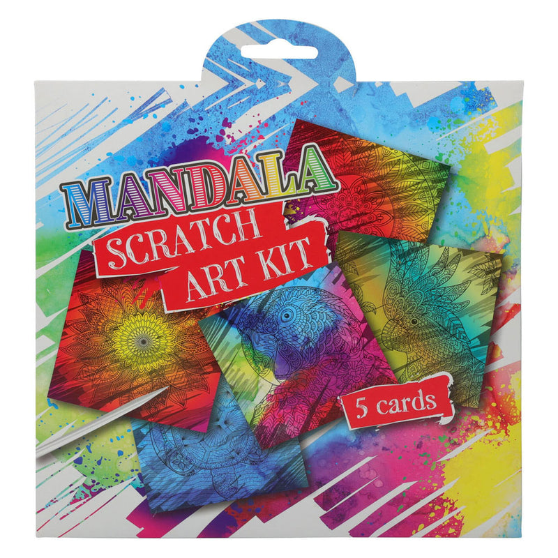 Set gratta e vinci 19,5x19,5 cm con penna gratta e vinci - 5 pz.