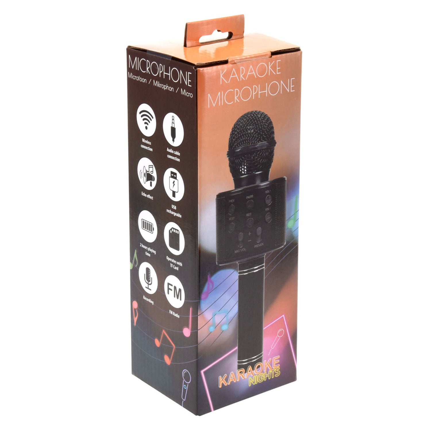 Microfono ricaricabile con connessione USB