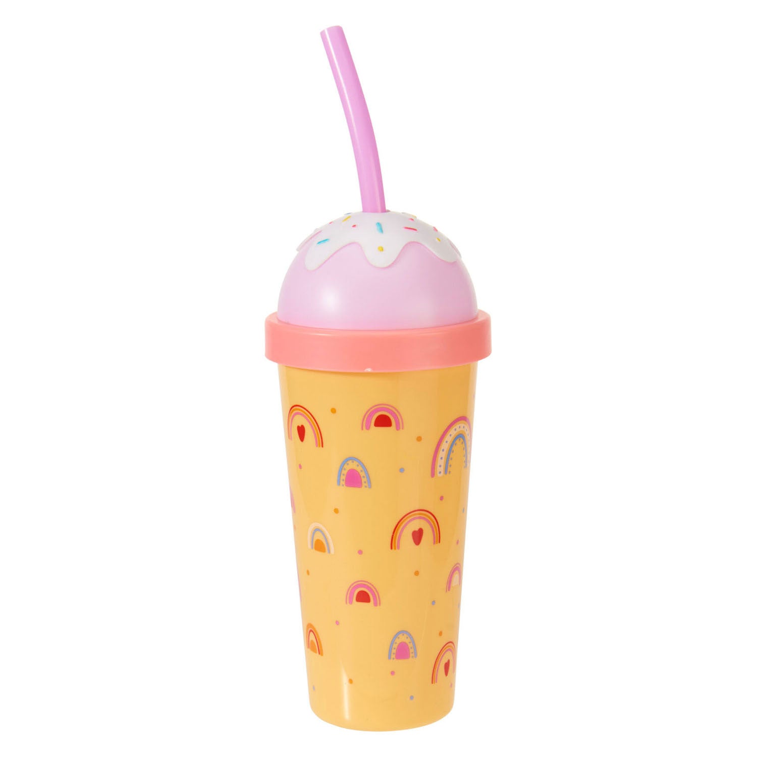 Vaso con pajita
