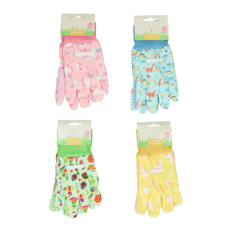 Guantes de jardinería para niños.