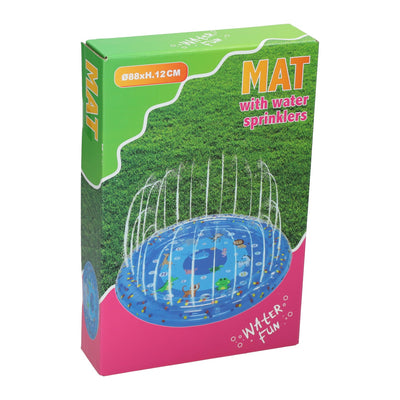 Piscina per bambini rotonda con stampa a pois - 90 cm