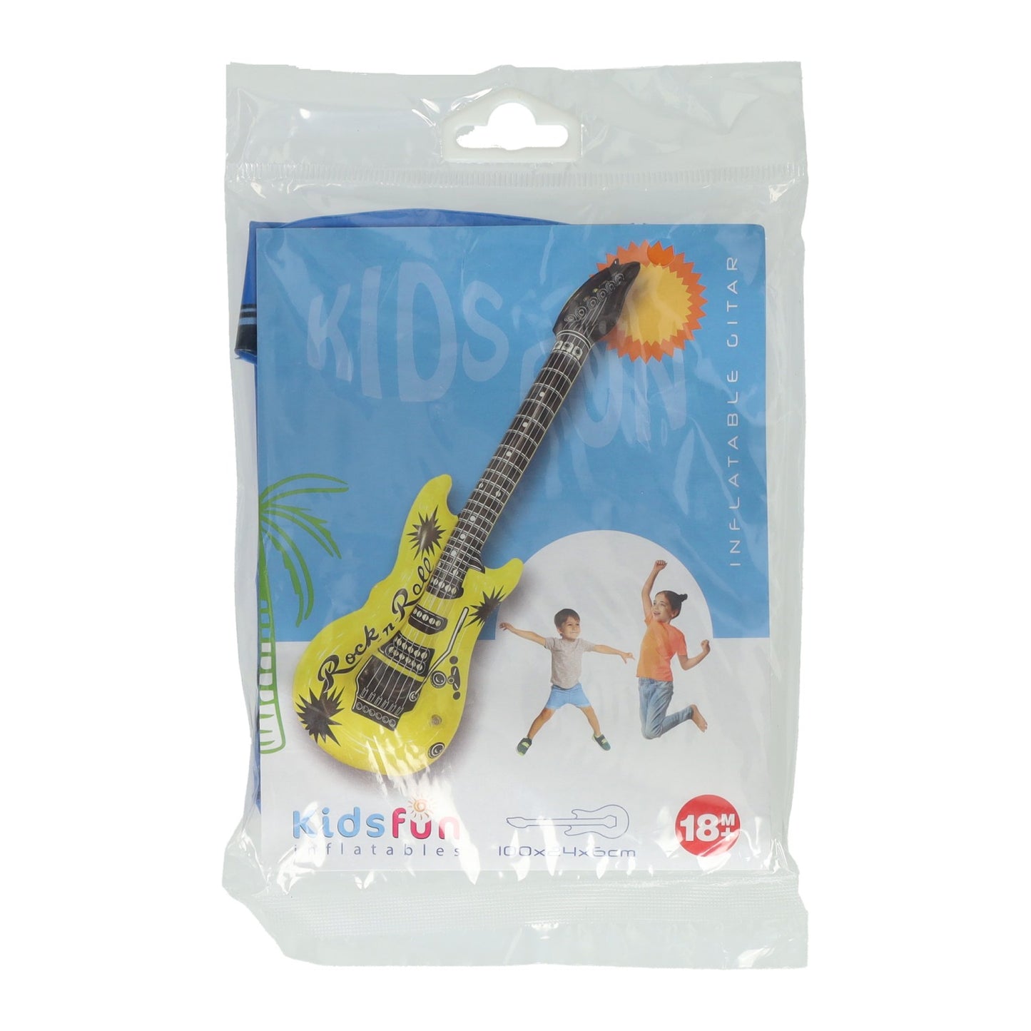 Inflatable toy guitar - 100cm