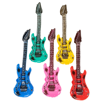 Chitarra giocattolo gonfiabile - 100 cm