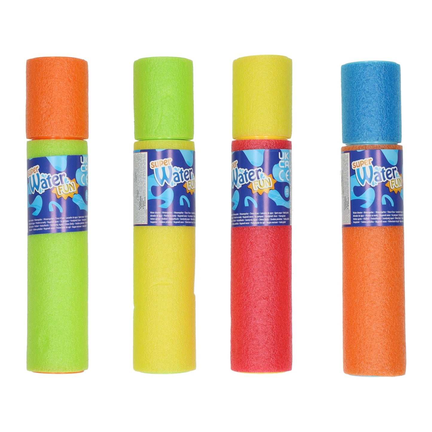 Water sprayer 20 cm foam 4 assorti