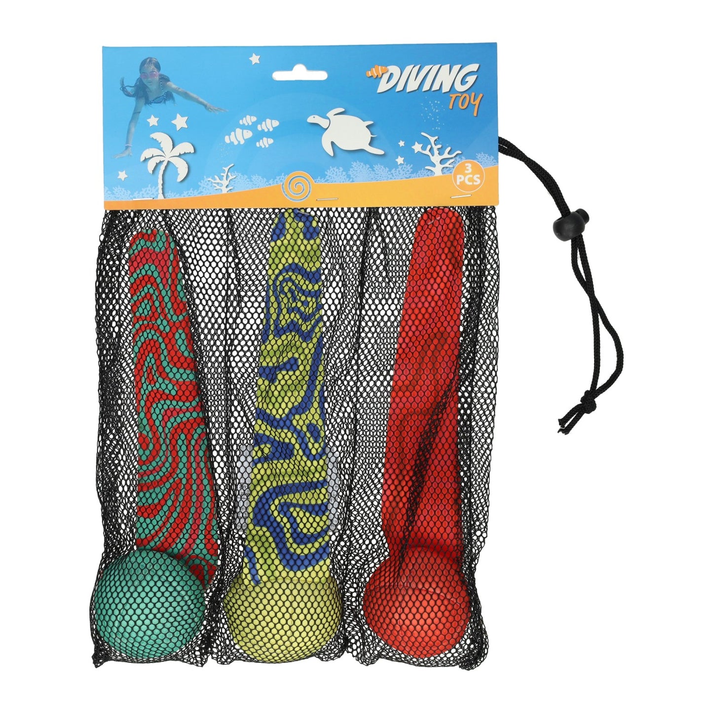 Set di palline giocattolo per immersioni - 3 pz.