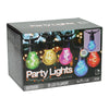 Illuminazione per feste multicolore con 10 lampade