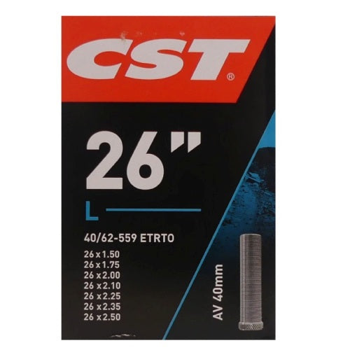 CST inner tube AV13 26 inch 40 62-559 AV 40 mm 071301