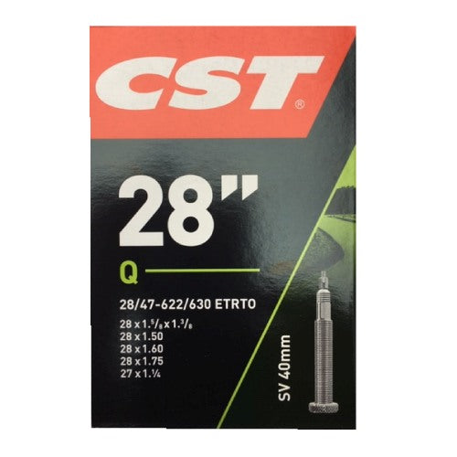 CST Interner Tube 28x1 5 8x1 3 8 Etro 28 47-622-630, Valiel Presta francese 40mm