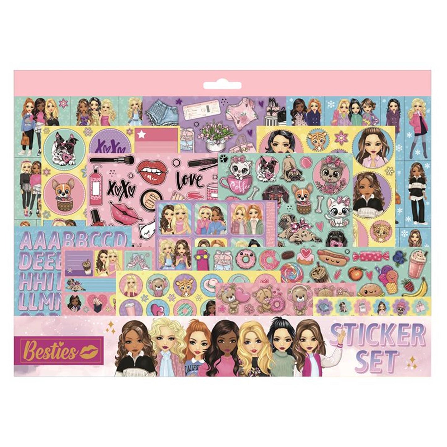 Besties Mega Stickerset, 300st.
