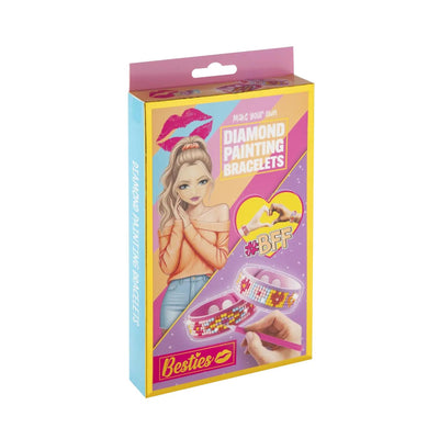 Creative craft group besties diamond painting armbanden, 2st.