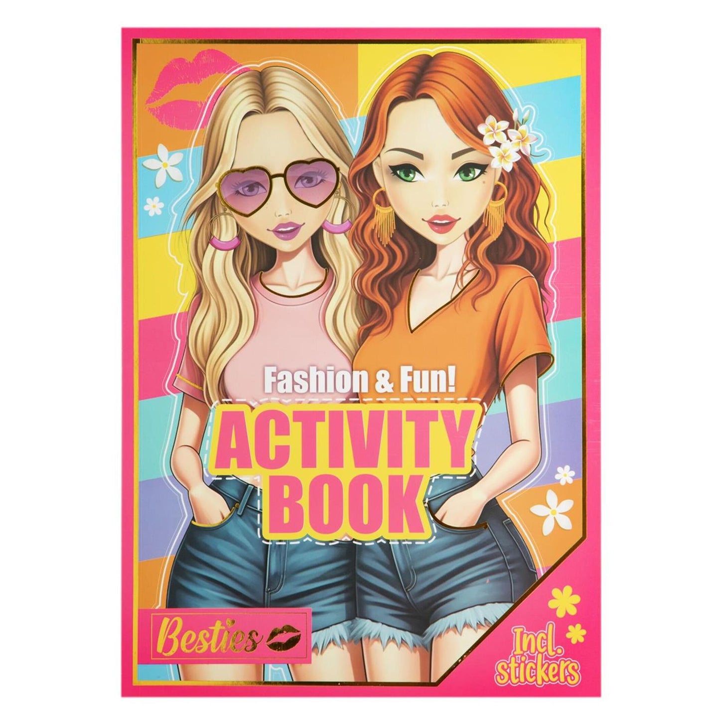 Libro di attività divertenti e alla moda per gruppi di artigianato creativo