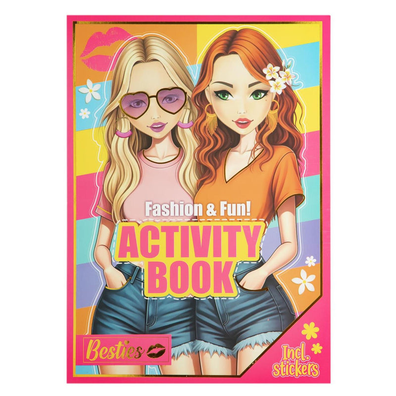 Libro di attività divertenti e alla moda per gruppi di artigianato creativo